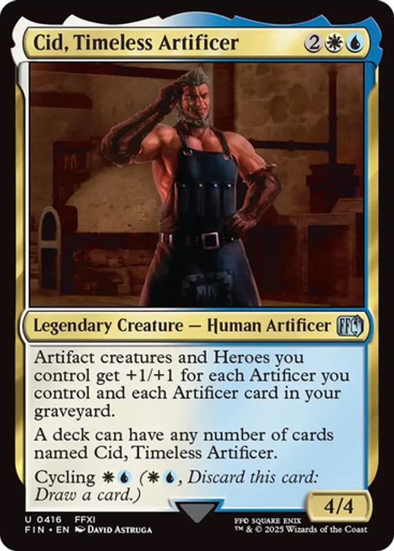 Cid, Timeless Artificer (#416) (Foil)